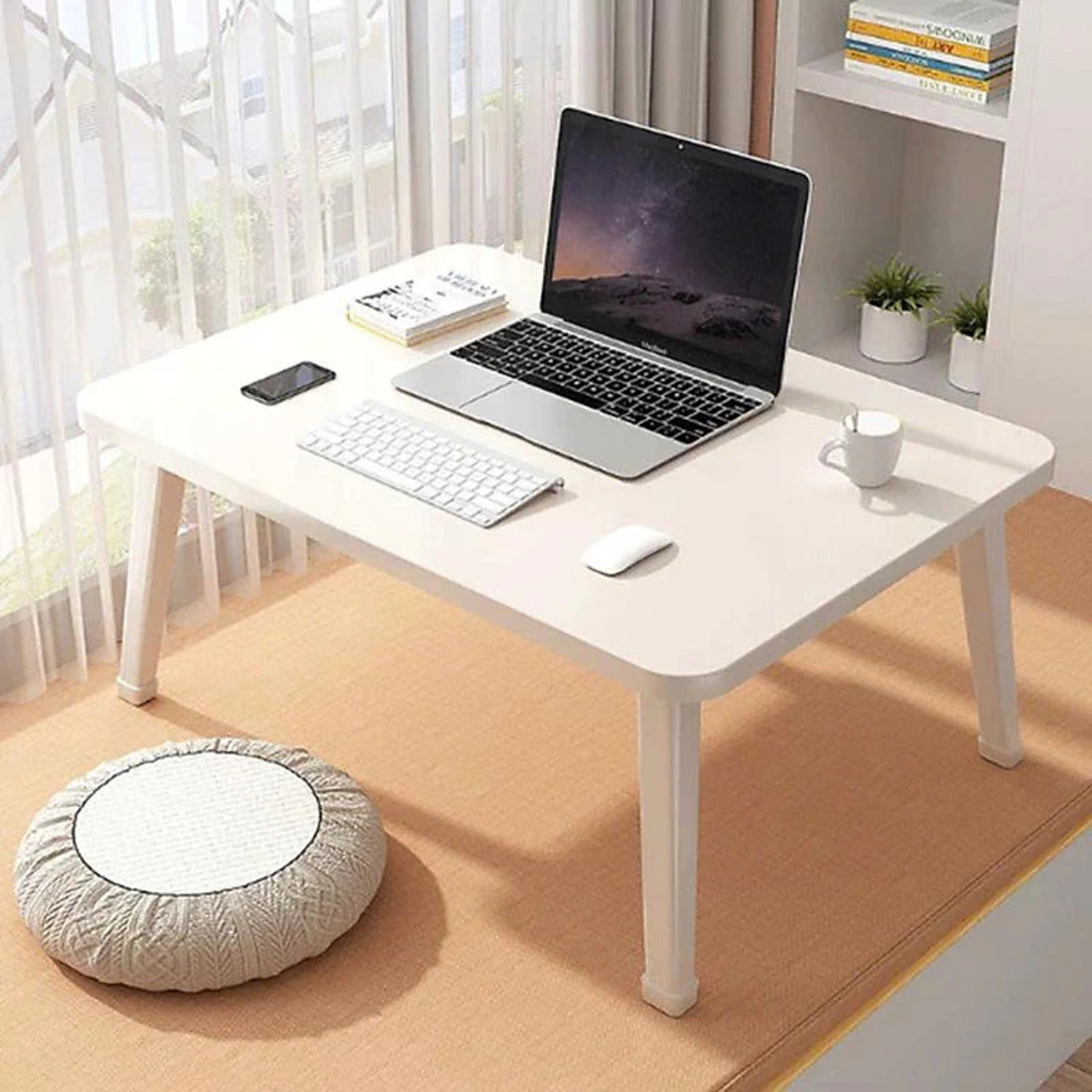 Bàn học gấp gọn đa năng phong cách hiện đại 